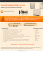 Mobile Screenshot of ferroliszerviz.com